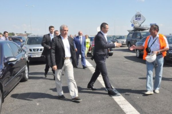 Ponta inaugurează pe 29 noiembrie tronsonul de autostradă Cernavodă - Medgidia